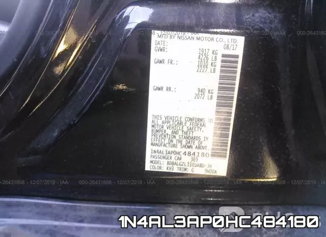 1N4AL3AP0HC484180 фото 10