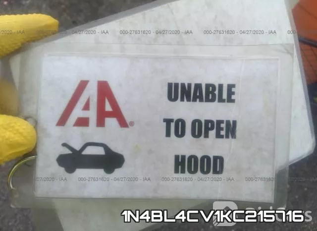 1N4BL4CV1KC215716 фото 2