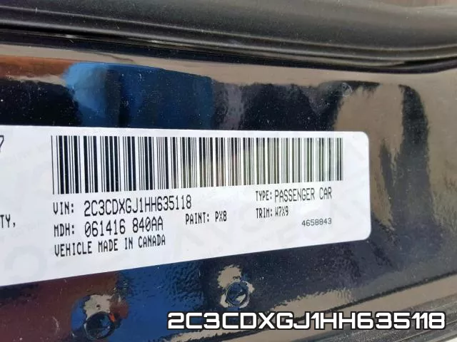 2C3CDXGJ1HH635118 фото 2