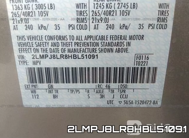 2LMPJ8LR8HBL51091 фото 10
