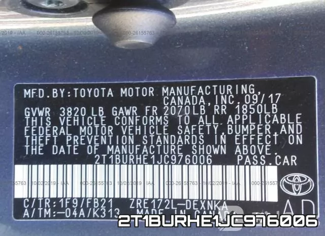2T1BURHE1JC976006 фото 10