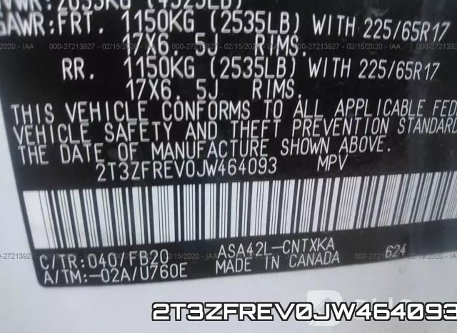 2T3ZFREV0JW464093 фото 10