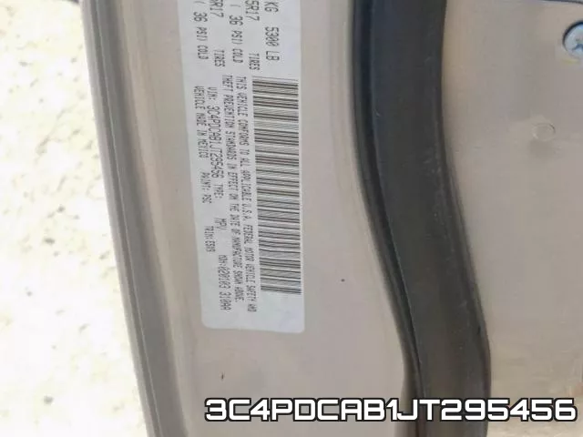 3C4PDCAB1JT295456 фото 2