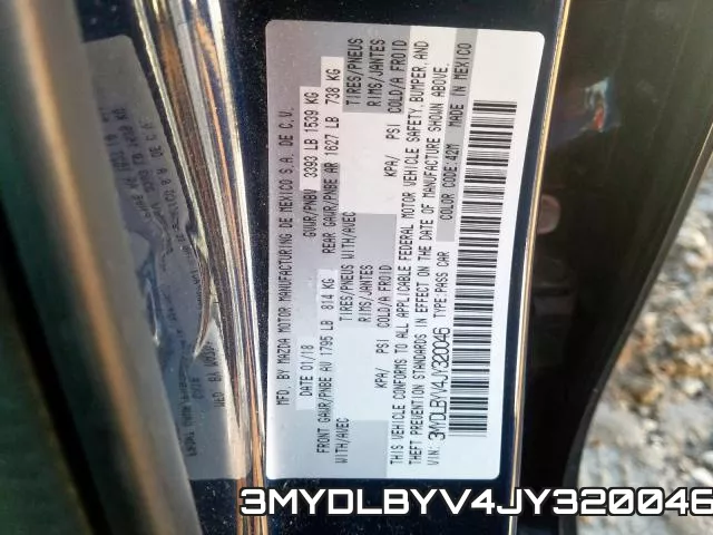 3MYDLBYV4JY320046 фото 2