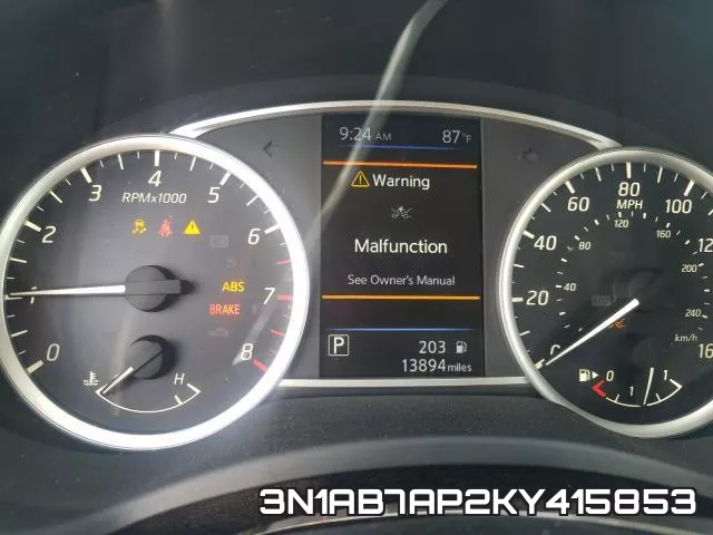 3N1AB7AP2KY415853 фото 9