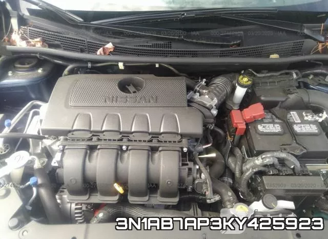 3N1AB7AP3KY425923 фото 2