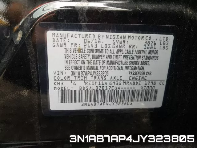 3N1AB7AP4JY323805 фото 2