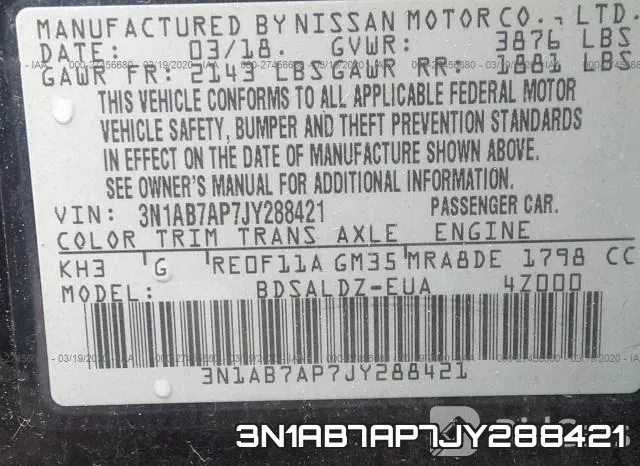 3N1AB7AP7JY288421 фото 10
