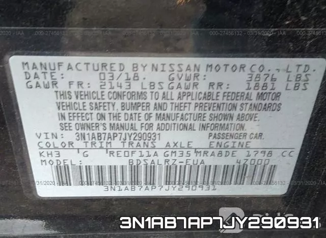 3N1AB7AP7JY290931 фото 10