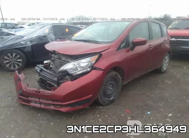 3N1CE2CP3HL364949 фото 3