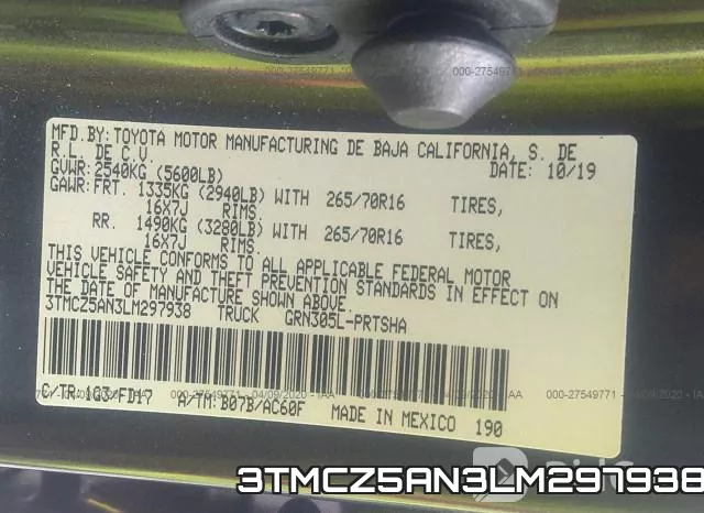 3TMCZ5AN3LM297938 фото 10