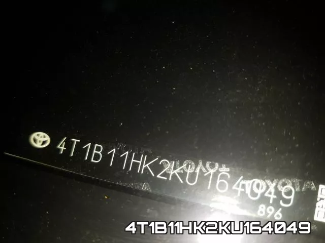 4T1B11HK2KU164049 фото 2