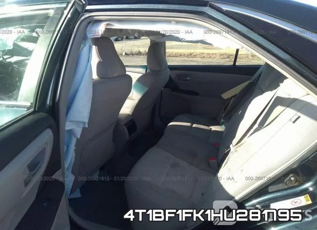 4T1BF1FK1HU281795 фото 8
