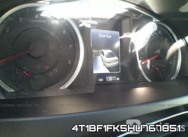 4T1BF1FK5HU767851 фото 8
