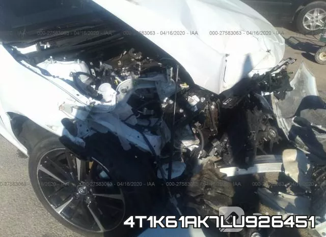 4T1K61AK7LU926451 фото 7