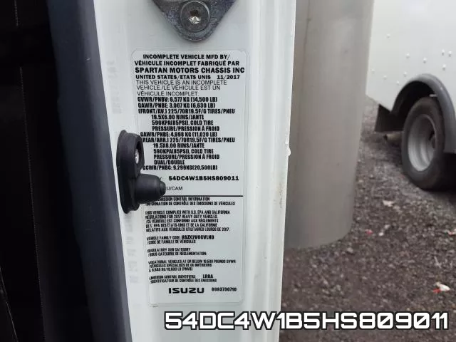 54DC4W1B5HS809011 фото 2
