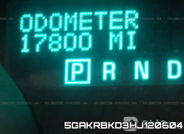 5GAKRBKD3HJ120604 фото 8