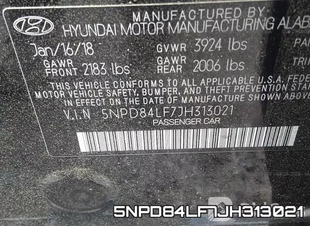 5NPD84LF7JH313021 фото 10