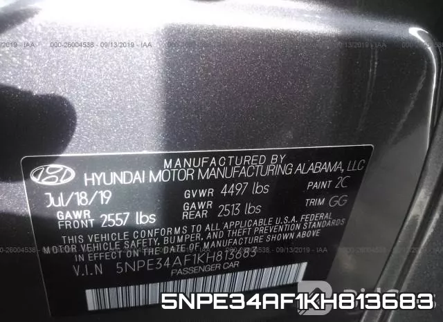 5NPE34AF1KH813683 фото 10