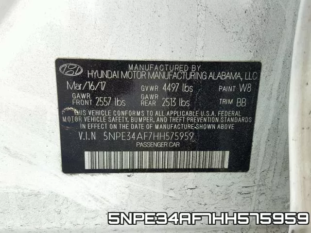 5NPE34AF7HH575959 фото 2