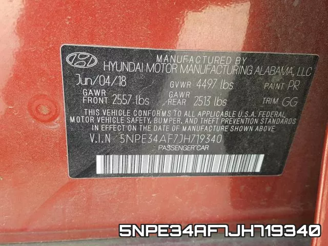 5NPE34AF7JH719340 фото 2