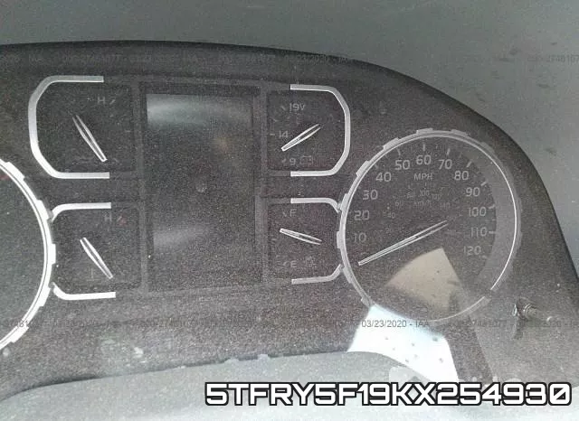 5TFRY5F19KX254930 фото 8
