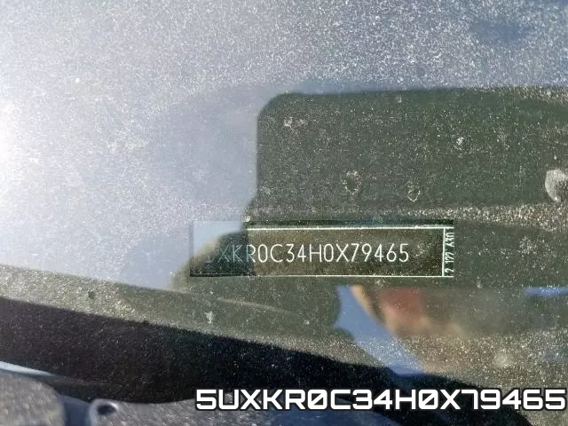 5UXKR0C34H0X79465 фото 2