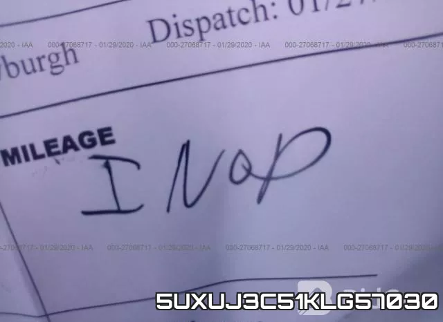 5UXUJ3C51KLG57030 фото 8