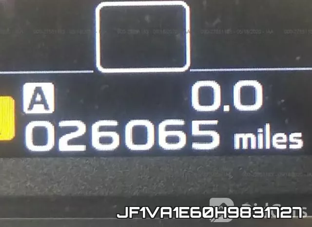 JF1VA1E60H9831727 фото 8