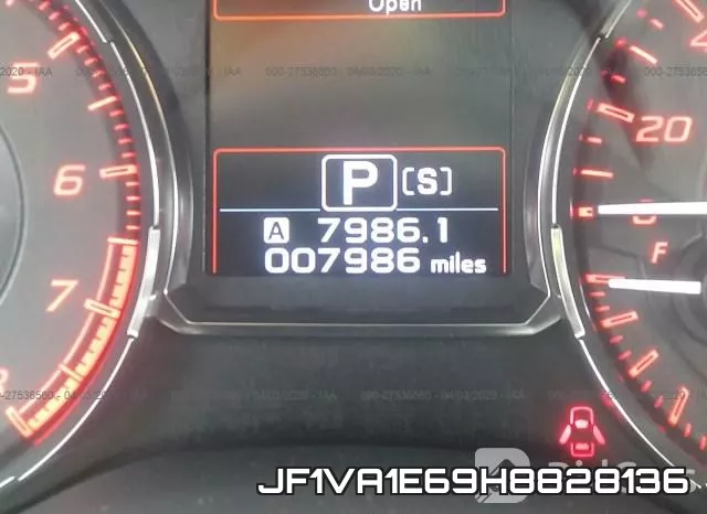 JF1VA1E69H8828136 фото 8