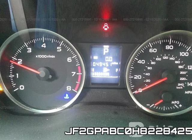 JF2GPABC0H8228425 фото 8