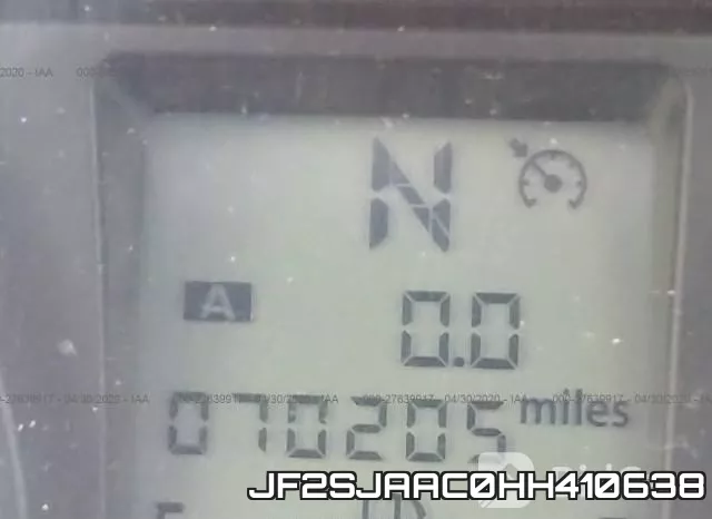 JF2SJAAC0HH410638 фото 8