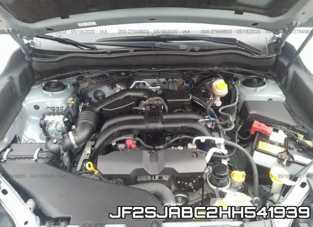 JF2SJABC2HH541939 фото 2