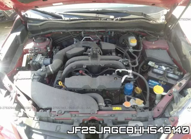 JF2SJAGC8HH543140 фото 2