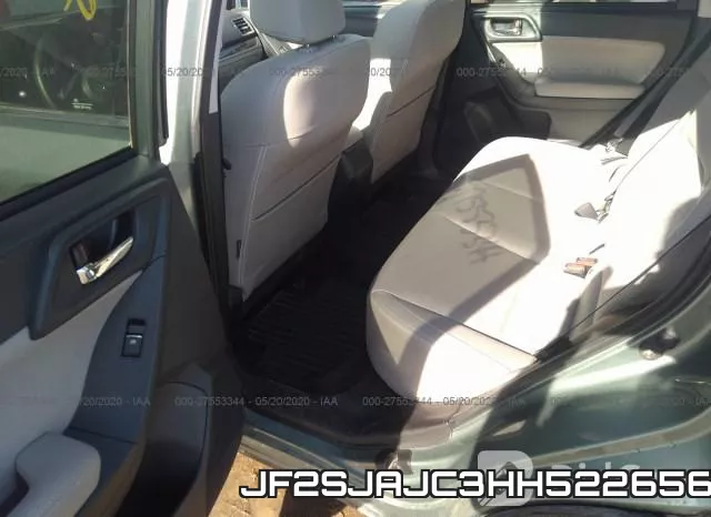 JF2SJAJC3HH522656 фото 9