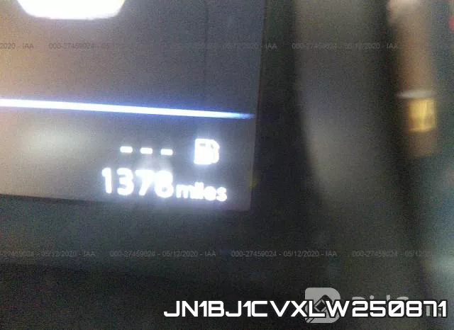 JN1BJ1CVXLW250871 фото 8