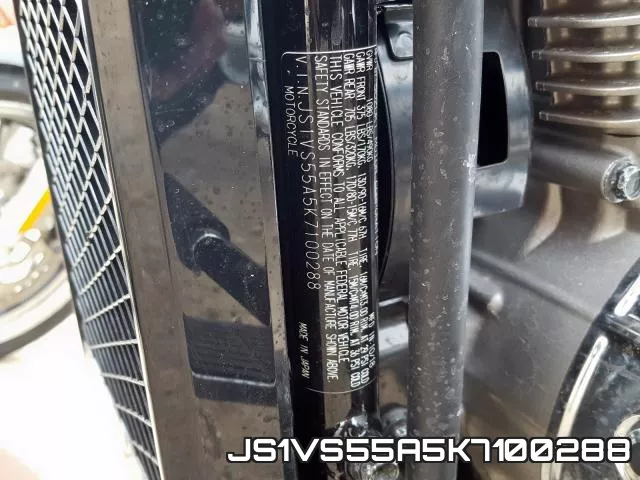 JS1VS55A5K7100288 фото 2