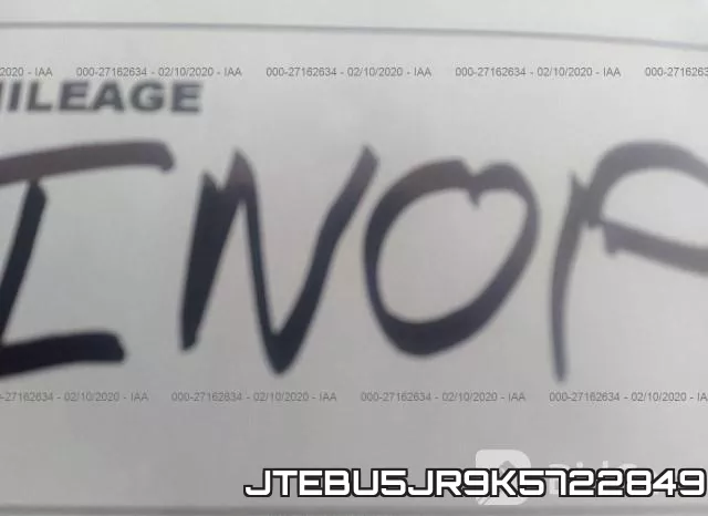 JTEBU5JR9K5722849 фото 8