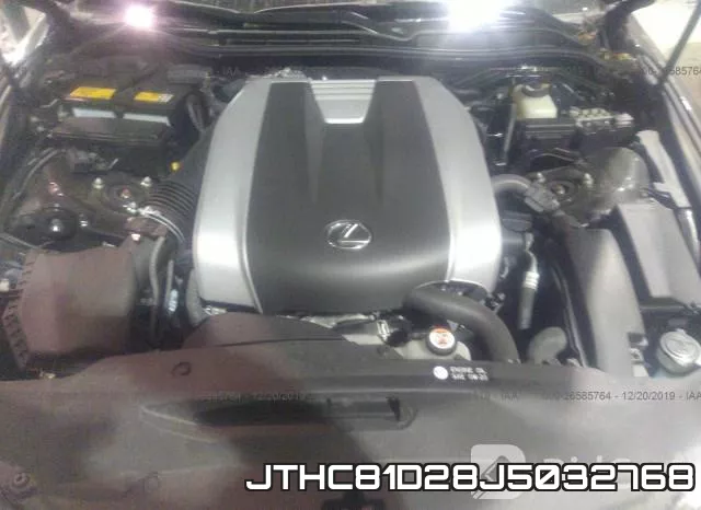 JTHC81D28J5032768 фото 2