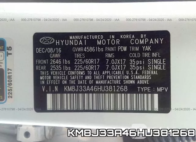 KM8J33A46HU381268 фото 10