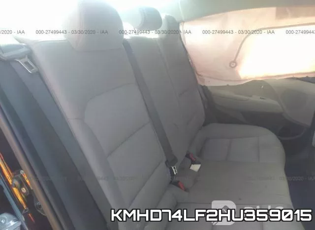 KMHD74LF2HU359015 фото 9