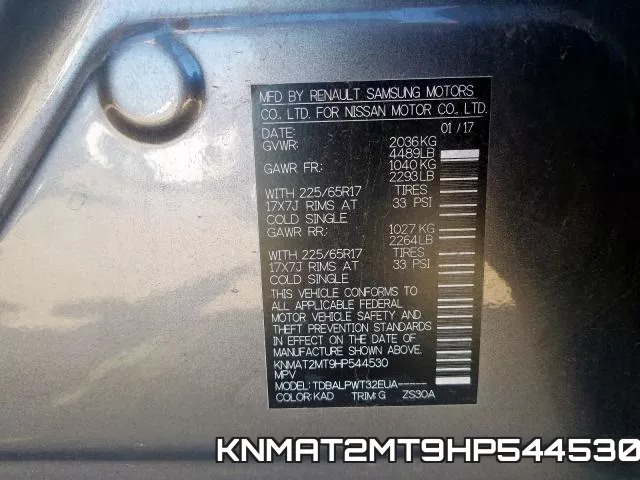 KNMAT2MT9HP544530 фото 2