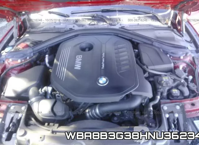 WBA8B3G38HNU36234 фото 2