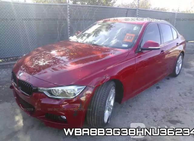 WBA8B3G38HNU36234 фото 3