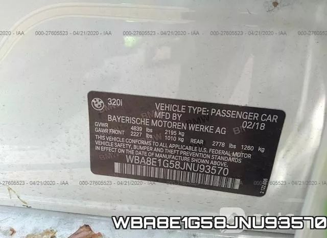 WBA8E1G58JNU93570 фото 10