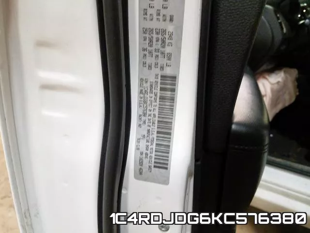 1C4RDJDG6KC576380 фото 2