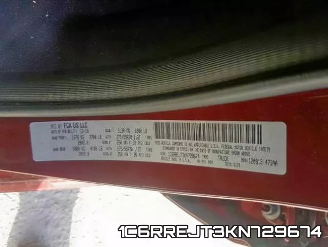 1C6RREJT3KN729674 фото 2