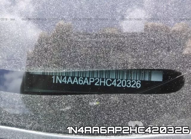 1N4AA6AP2HC420326 фото 10