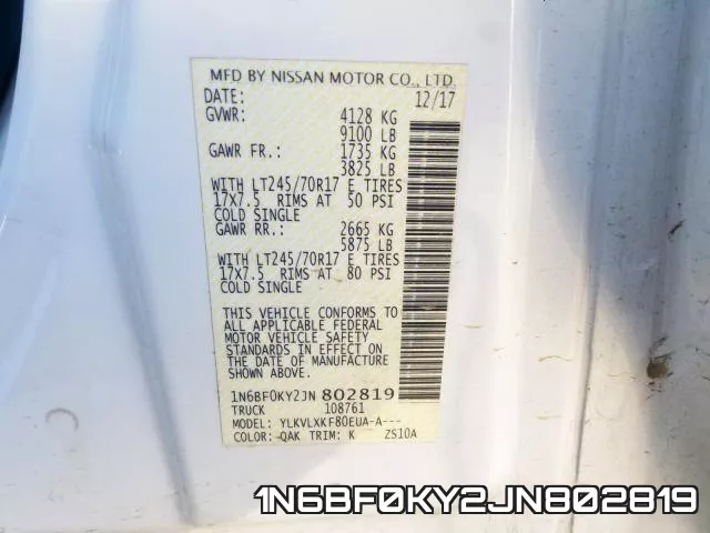 1N6BF0KY2JN802819 фото 2