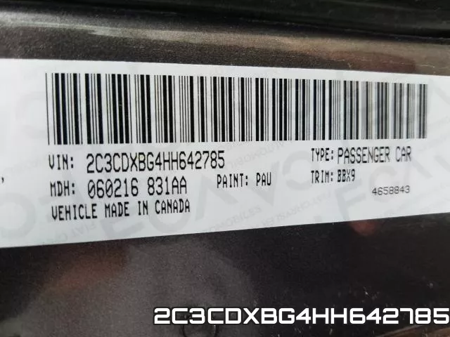 2C3CDXBG4HH642785 фото 2